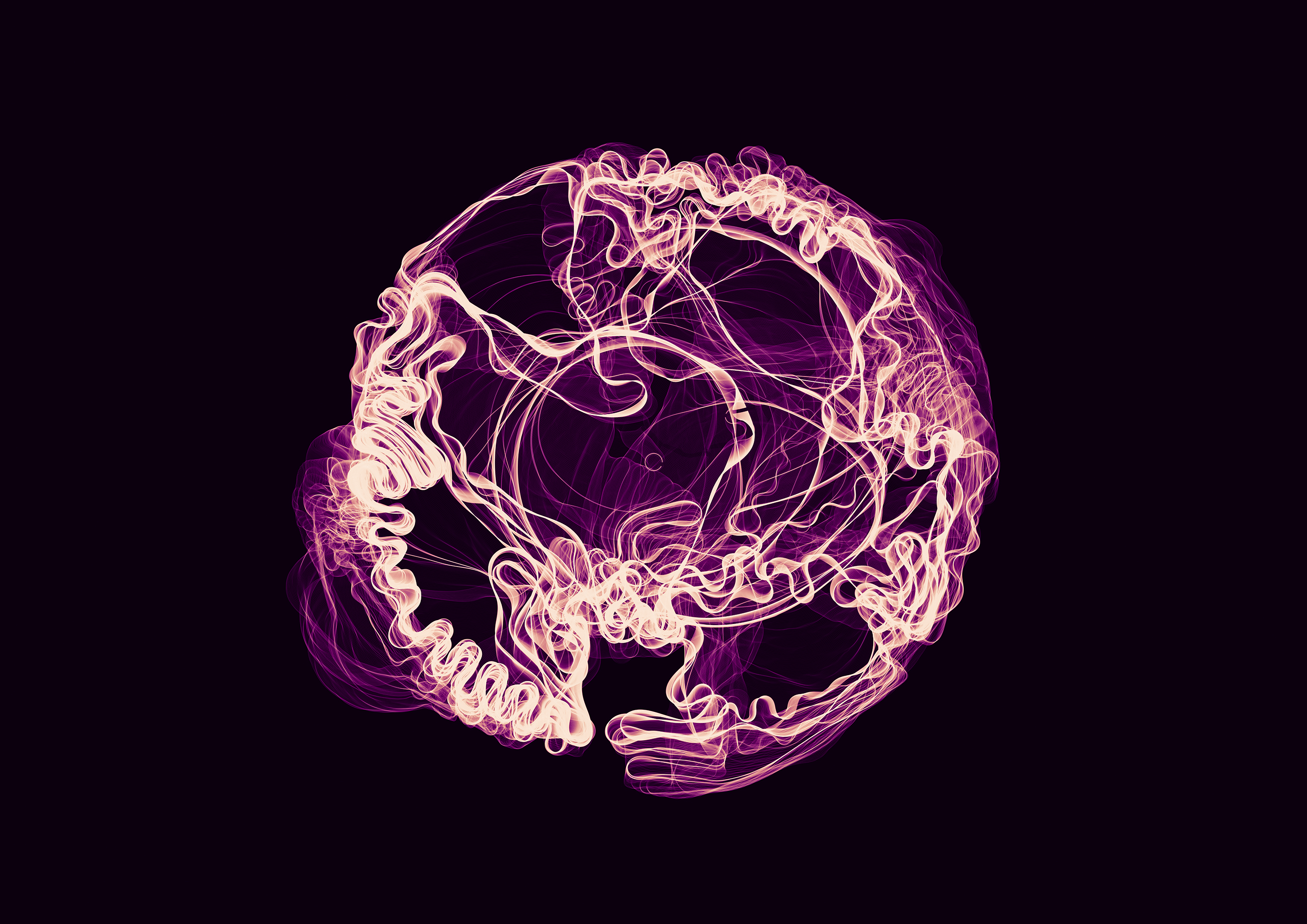 Morphogen — stampa fine art, crescita differenziale, Francesco Pinto
